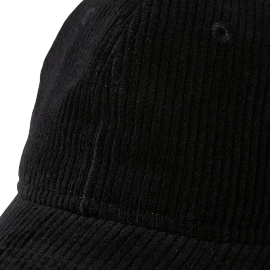 NEW ERA 9TWENTY ベーシック Corduroy コーデュロイ キャップ ブラック 生地感詳細 15137197