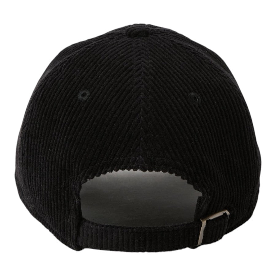 NEW ERA 9TWENTY ベーシック Corduroy コーデュロイ キャップ ブラック 背面 サイズ調整用アジャスター 15137197