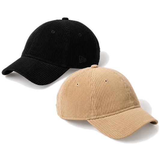 NEW ERA 9TWENTY ベーシック Corduroy コーデュロイ キャップ ブラック ベージュ 2カラー 15137197 15137198