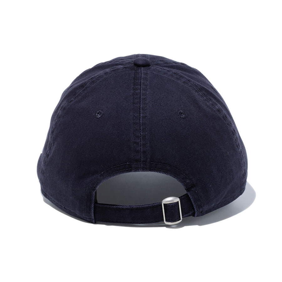 NEW ERA 9TWENTY ベーシック ウォッシュドコットン キャップ ネイビー 背面 14525145