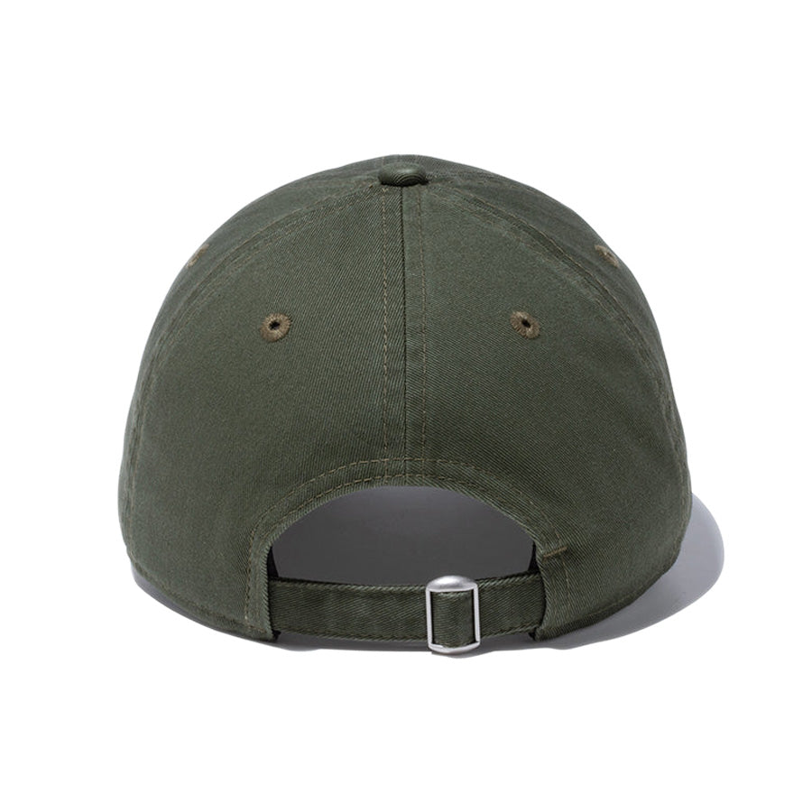 NEW ERA 9TWENTY ベーシック ウォッシュドコットン キャップ ニューオリーブ 背面 14525146