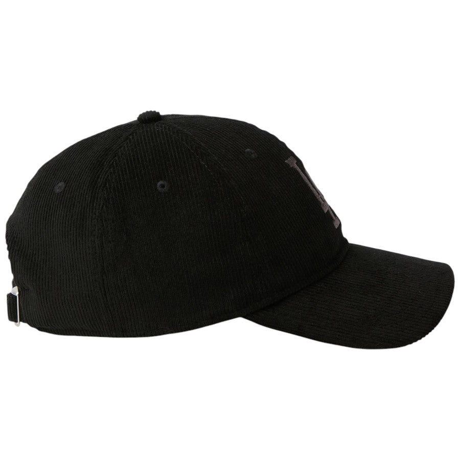 NEW ERA 9TWENTY Corduroy ドジャース キャップ ブラック 右向き 15137271