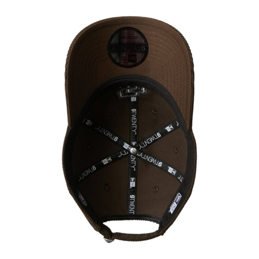 NEW ERA 9TWENTY Corduroy サンディエゴ・パドレス キャップ ウォルナット 裏側 15137219