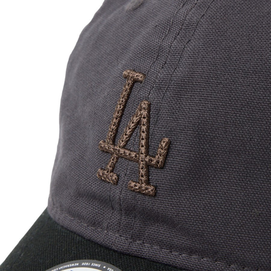 NEW ERA 9TWENTY ドジャース チェーンステッチロゴ刺繍詳細
