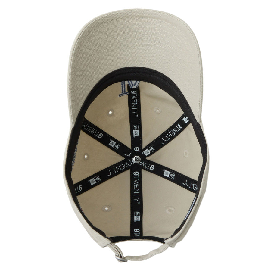 NEW ERA 9TWENTY ドジャース キャップ裏側ディテール