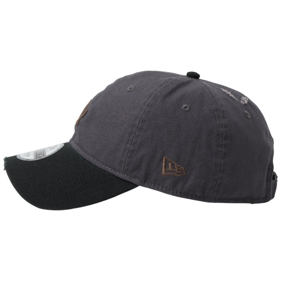 NEW ERA 9TWENTY ドジャース NEフラッグロゴ刺繍詳細