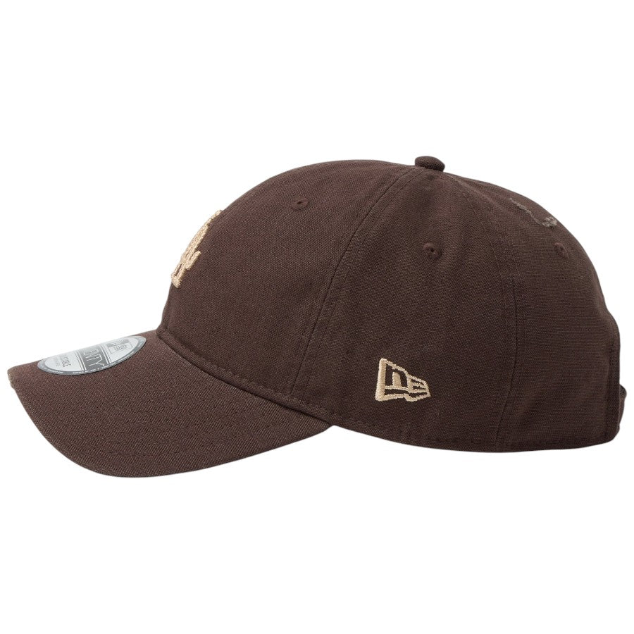 NEW ERA 9TWENTY ドジャース NEフラッグロゴ刺繍詳細