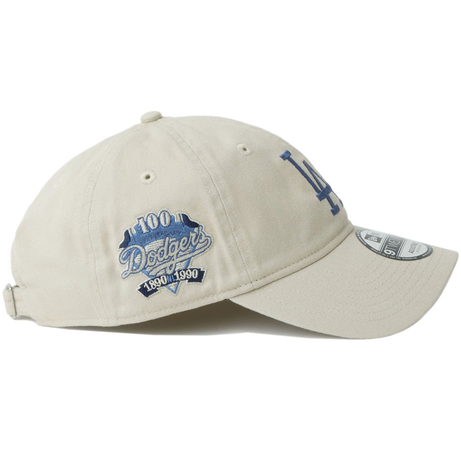 NEW ERA 9TWENTY ドジャース MLBサイドパッチ 右側デザイン