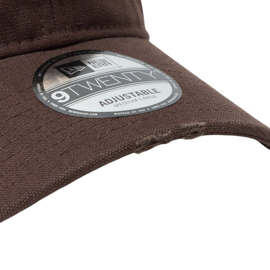NEW ERA 9TWENTY ドジャース バイザーダメージ加工詳細