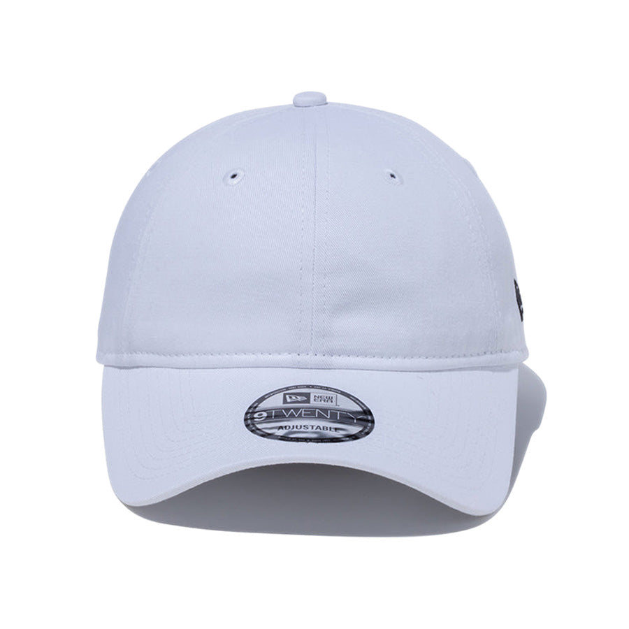 NEW ERA 9TWENTY ロングバイザー ノンウォッシュコットン ベーシック キャップ ホワイト 背面 14525068