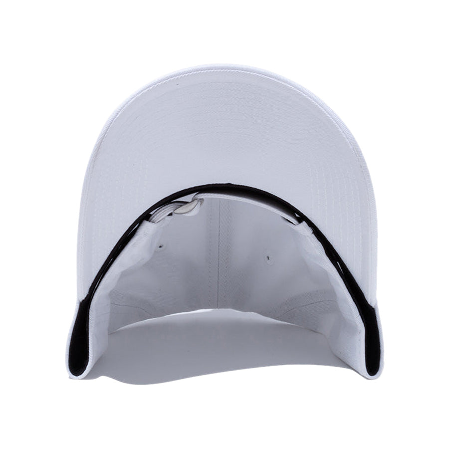 NEW ERA 9TWENTY ロングバイザー ノンウォッシュコットン ベーシック キャップ ホワイト つば裏 14525068