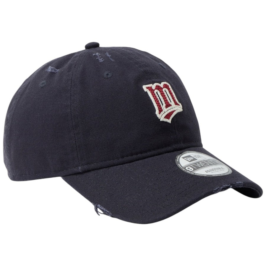 NEW ERA 9TWENTY ミネソタ・ツインズ クーパーズタウン Damaged Duck Canvas 右斜め画像