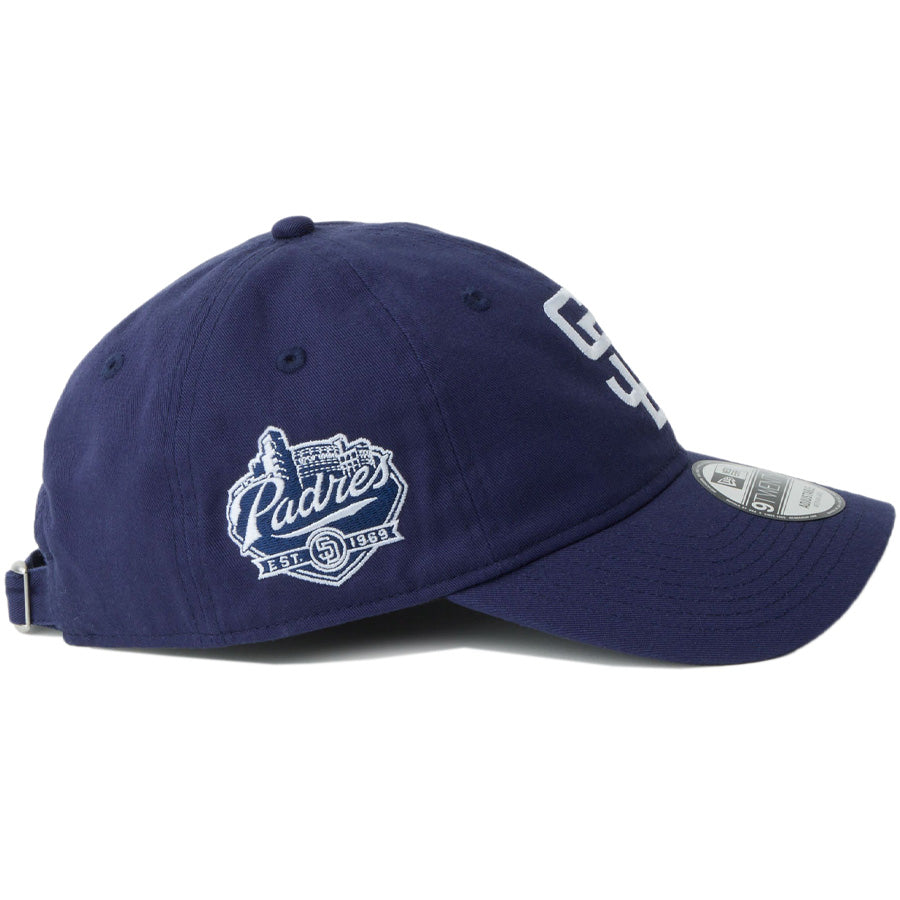 NEW ERA（ニューエラ）9TWENTY MLB Side Patch ライトネイビー 右サイドパッチ