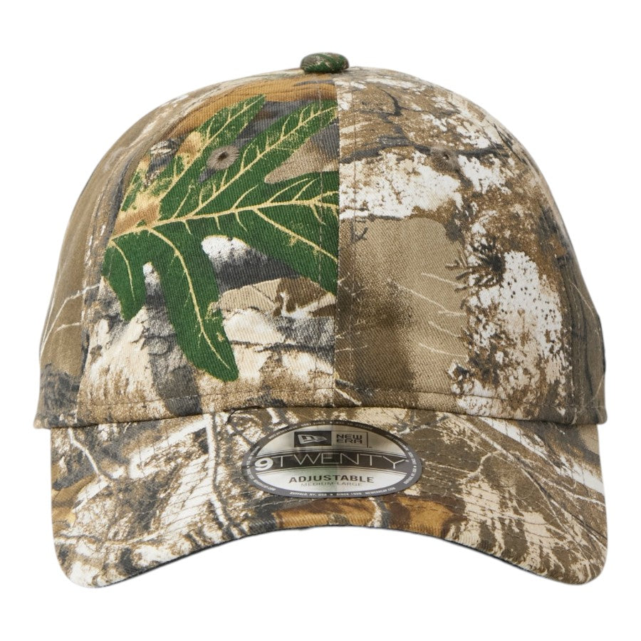 NEW ERA 9TWENTY Realtree アウトドア キャップ リアルツリーカモ 正面 15125153