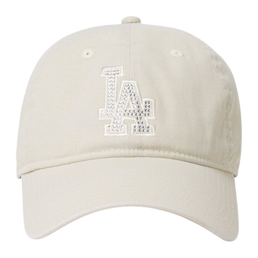 NEW ERA 9TWENTY Rhinestone ドジャース キャップ ストーン 正面 15137189