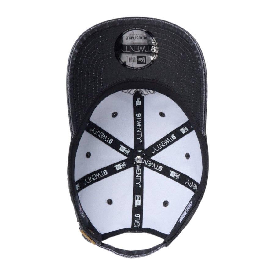 NEW ERA 9TWENTY Rhinestone ヤンキース キャップ ブラック 裏側 15137181