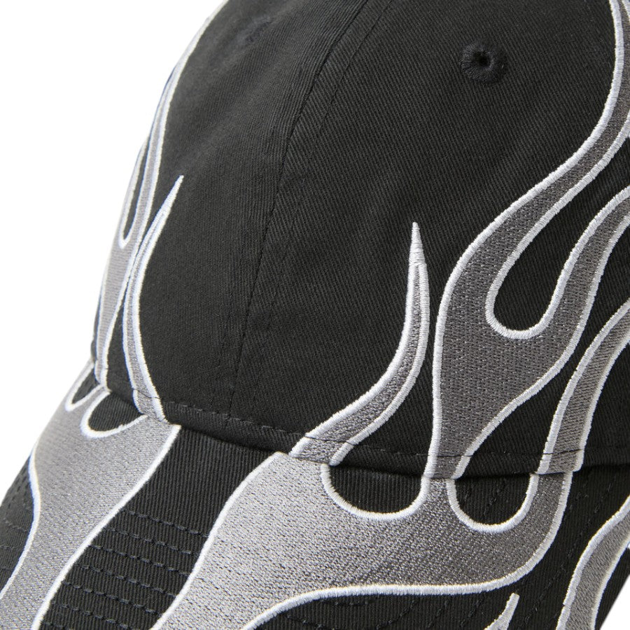 NEW ERA 9TWENTY The Flame キャップ ブラック ファイヤーパターン詳細 15137206