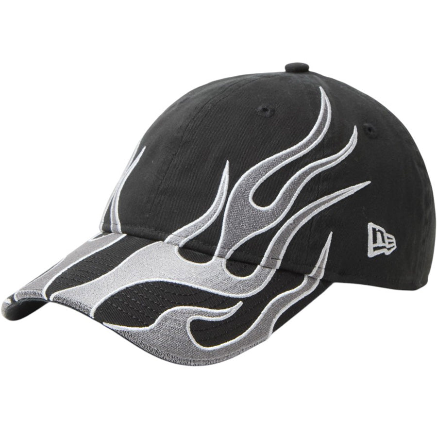 NEW ERA 9TWENTY The Flame キャップ ブラック 左斜め 15137206