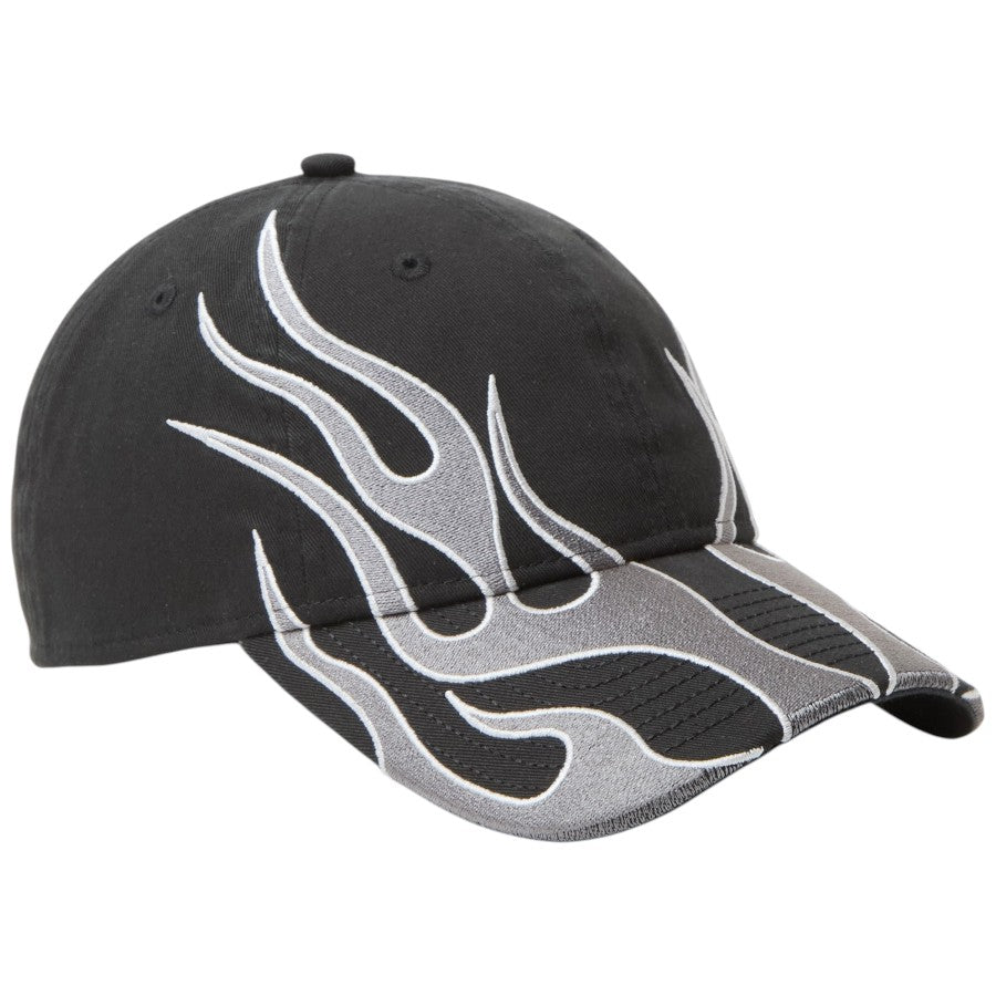 NEW ERA 9TWENTY The Flame キャップ ブラック 右斜め 15137206