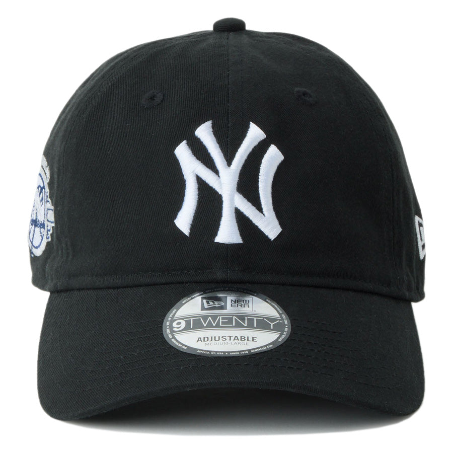 b*e様 9TWENTY NEWERA LA キャップ デコ <ブラック> NEW ERA（ニューエラ）9TWENTY MLB Side Patch ニューヨーク