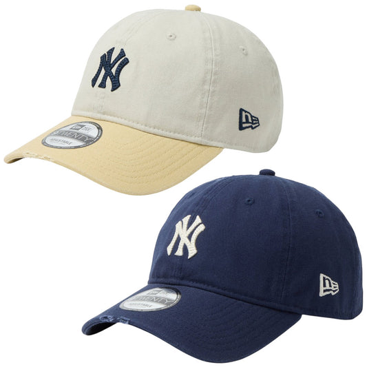 NEW ERA 9TWENTY ニューヨーク・ヤンキース クーパーズタウン Damaged Duck Canvas 2カラー比較画像