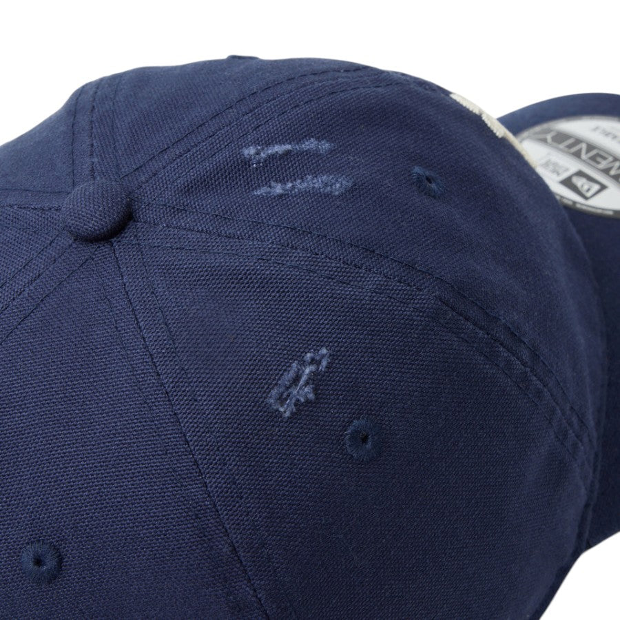 NEW ERA 9TWENTY ヤンキース クラウンダメージ加工詳細