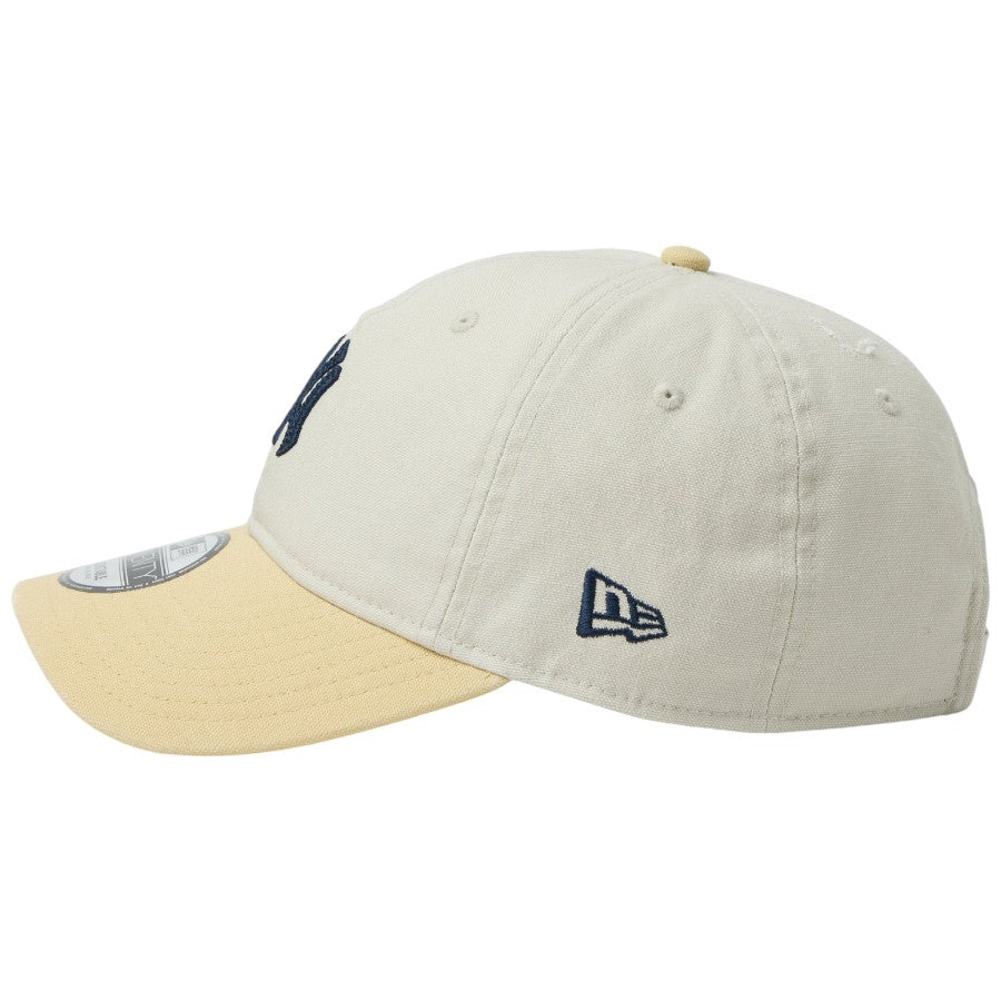 NEW ERA 9TWENTY ヤンキース NEフラッグロゴ刺繍詳細