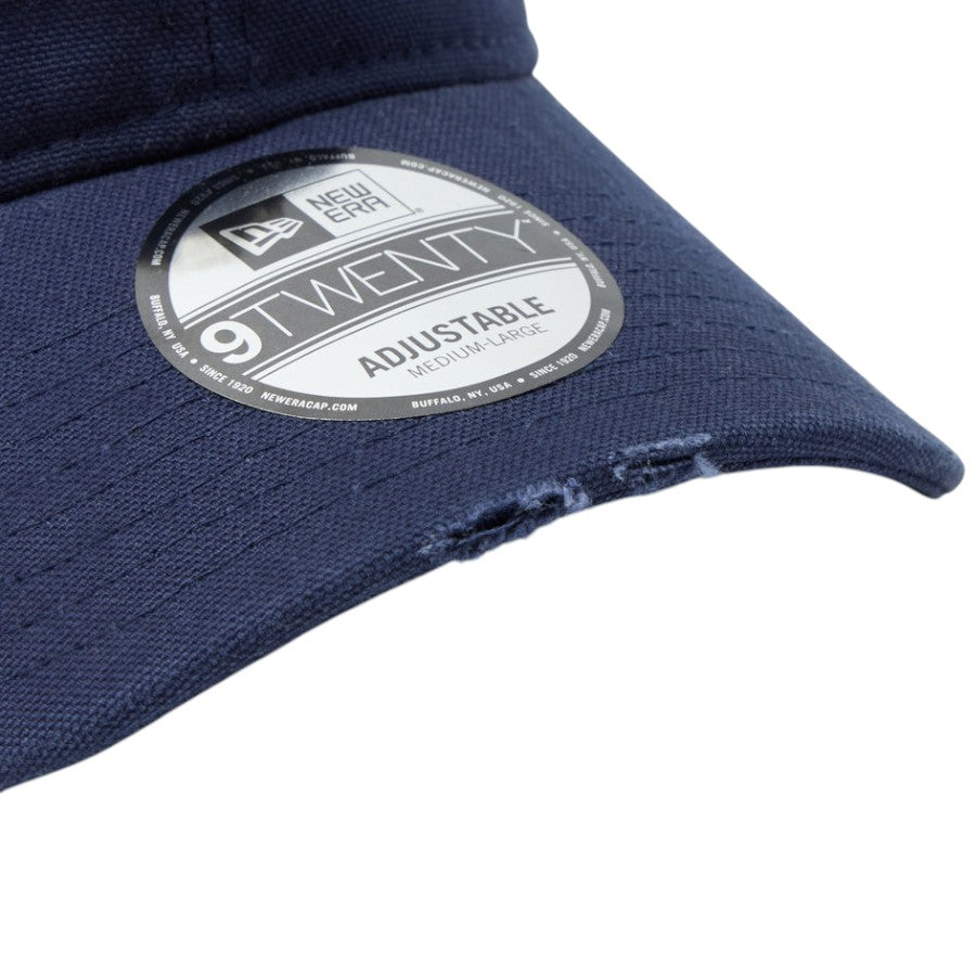 NEW ERA 9TWENTY ヤンキース バイザーダメージ加工詳細