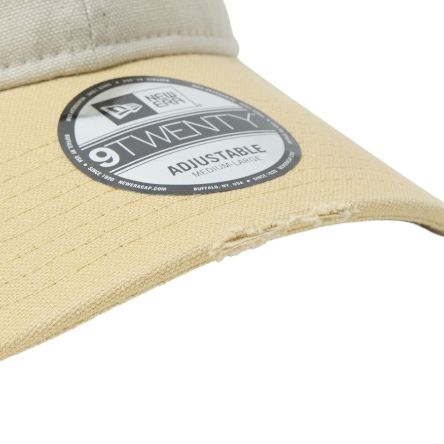 NEW ERA 9TWENTY ヤンキース バイザーダメージ加工詳細