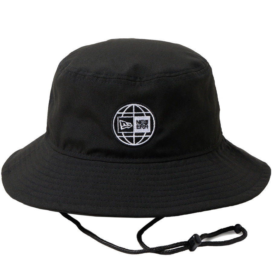 NEW ERA（ニューエラ）アドベンチャーライト Repreve® ボックスロゴ ブラック ハット 正面