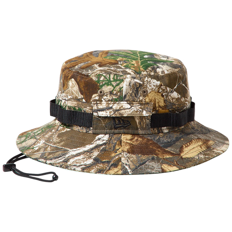 NEW ERA アドベンチャー Realtree Edge ハット リアルツリーカモ 左向き NEW ERAフラッグロゴ刺繍 ポケット 15125101