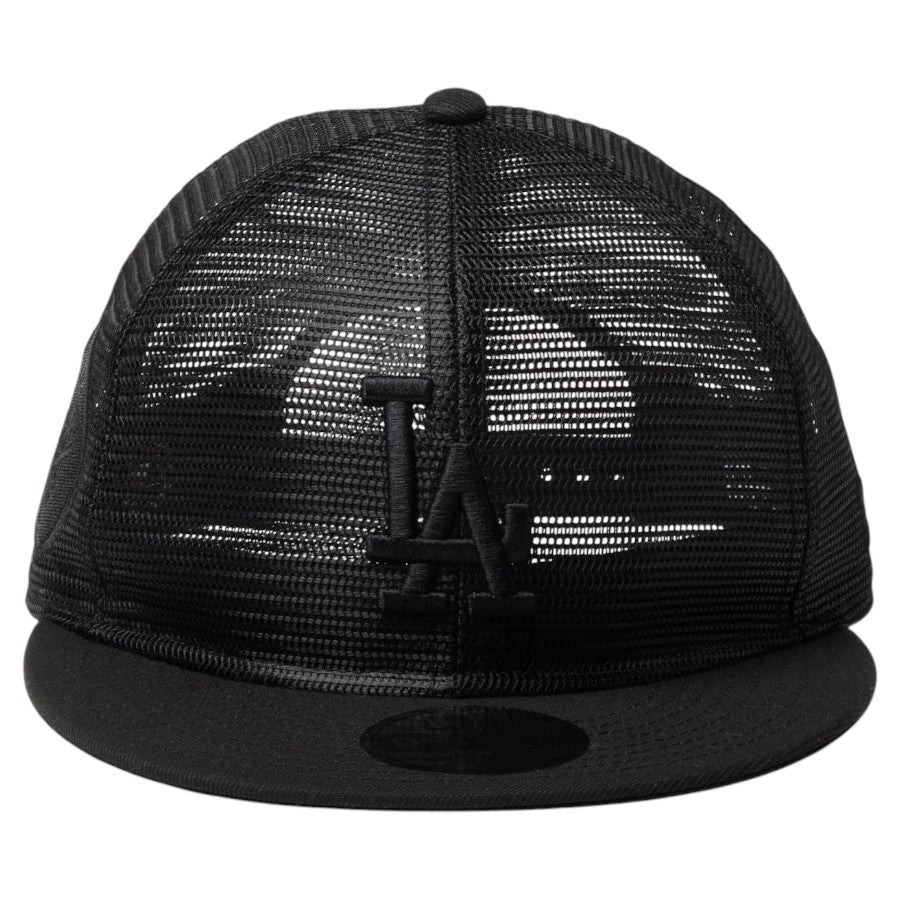 NEW ERA（ニューエラ）9FIFTY All Mesh ロサンゼルス・ドジャース ブラック フロント