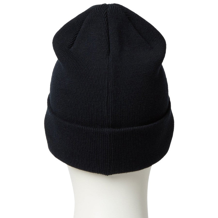 NEW ERA ベーシック カフニット Cotton Knit ニットキャップ ネイビー マネキン着用 背面 14670120