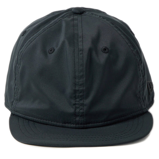 NEW ERA バイクキャップ Tech Stretch ブラック 正面