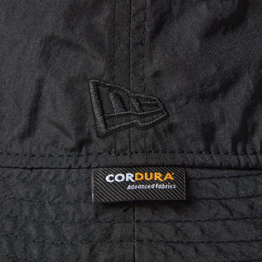 NEW ERA バケット01 CORDURA Chambray CORDURAピスネームとフラッグロゴ刺繍
