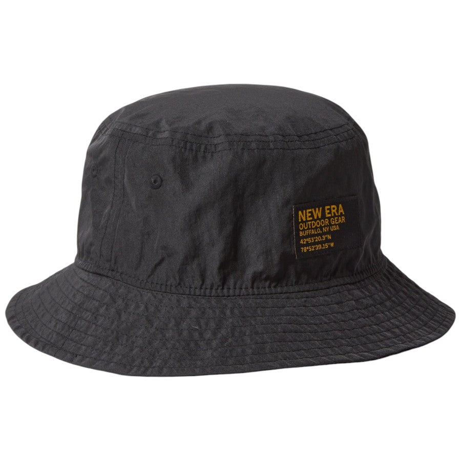 NEW ERA バケット01 CORDURA Chambray アウトドア ブラック 右斜め画像