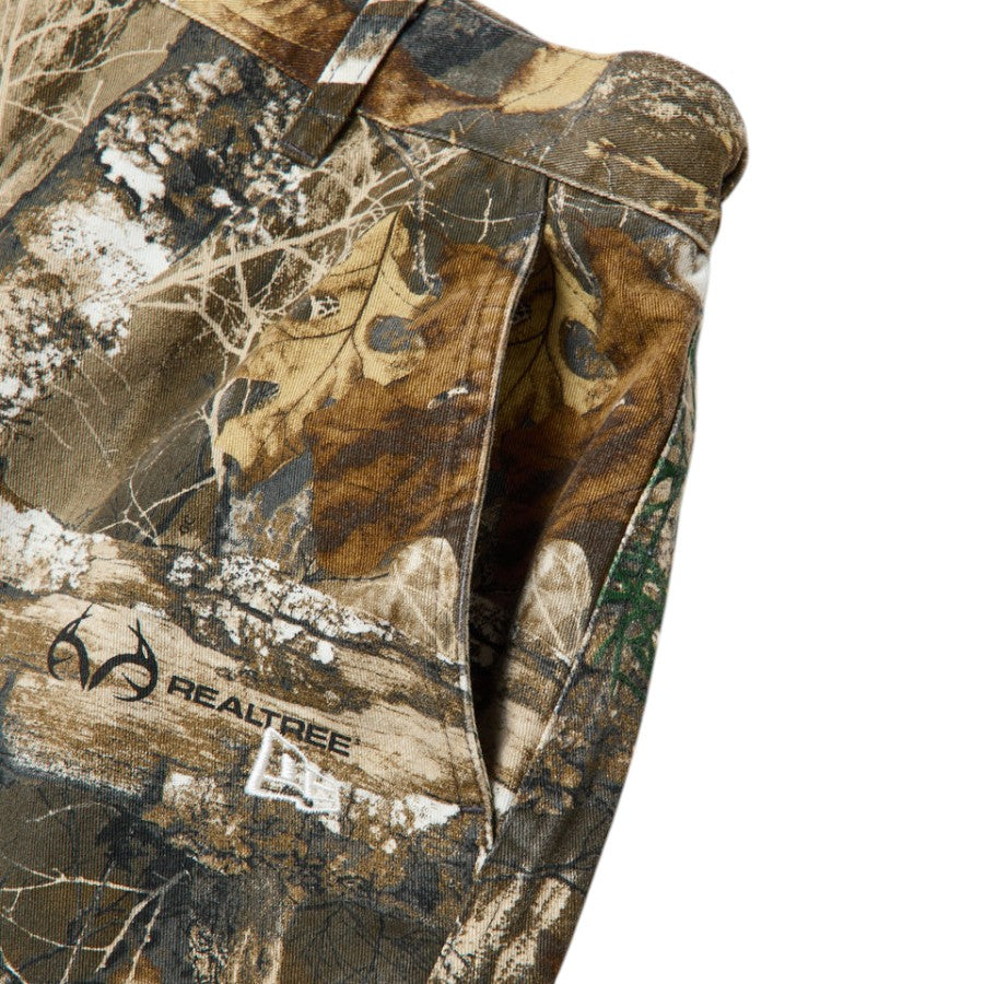 NEW ERA カモ カーゴパンツ リアルツリーカモ 左ポケット詳細 15129513