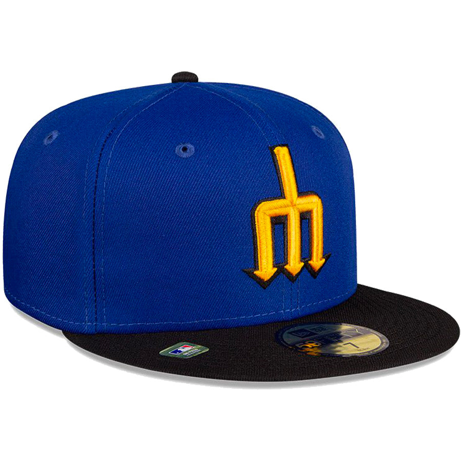 NEW ERA 59FIFTY マリナーズ キャップ 右斜め