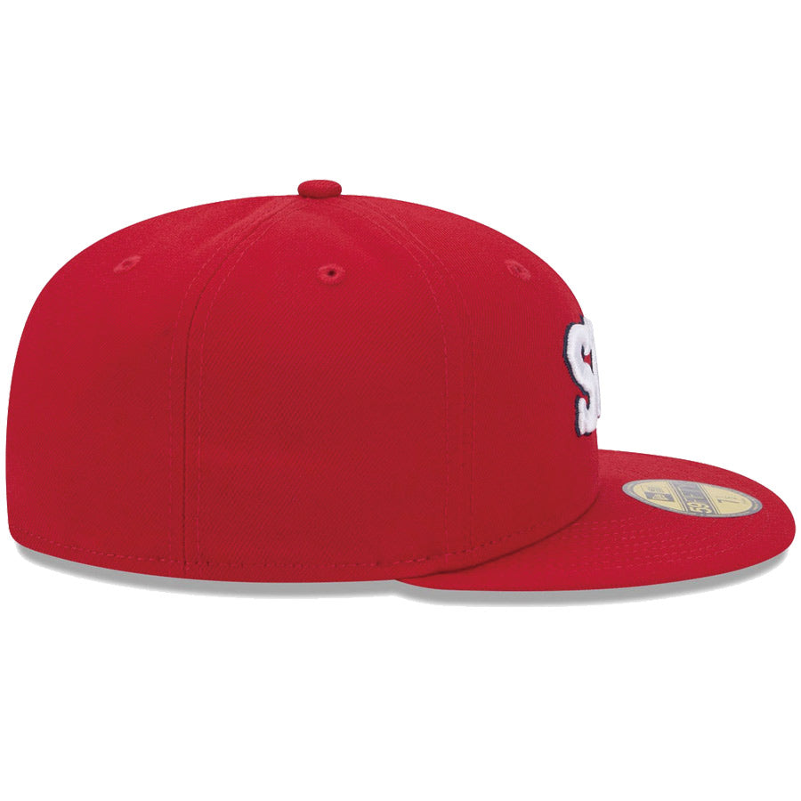 NEW ERA 59FIFTY カージナルス キャップ 右側面