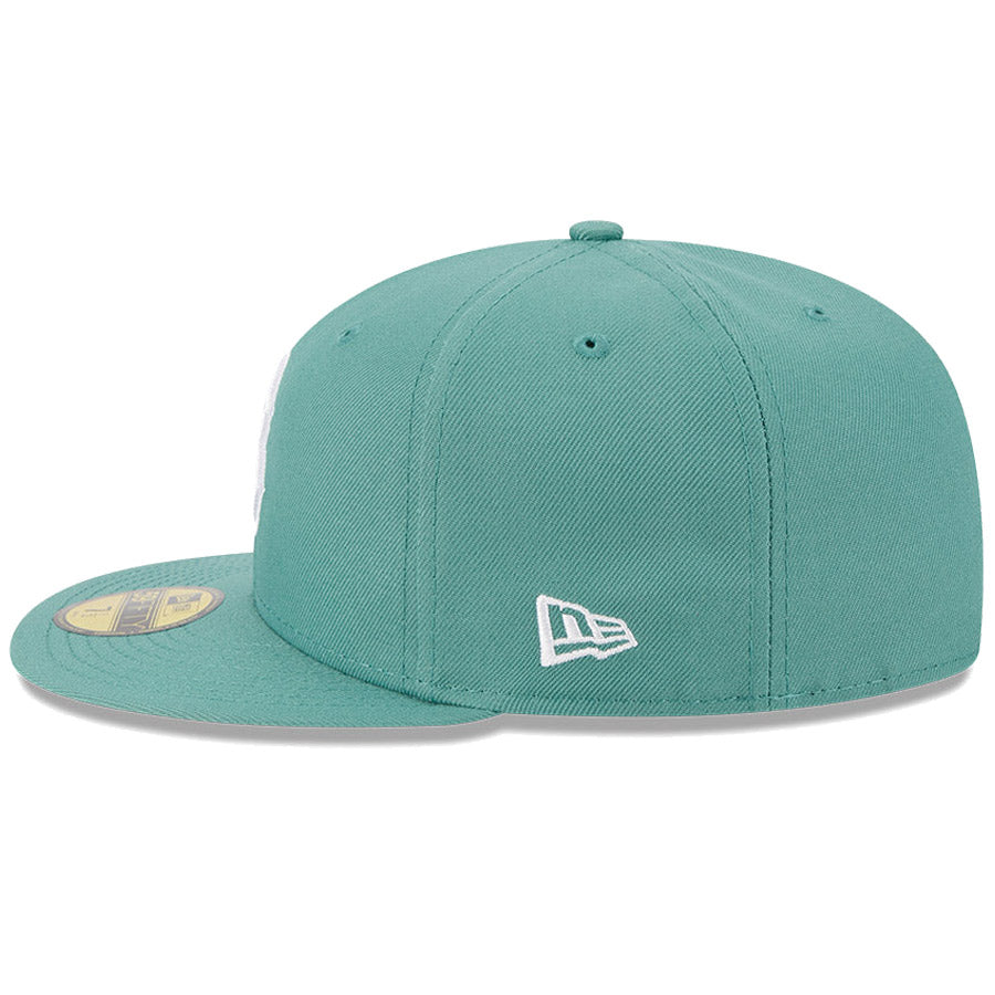 NEW ERA キャップ NEロゴ刺繍 左側面