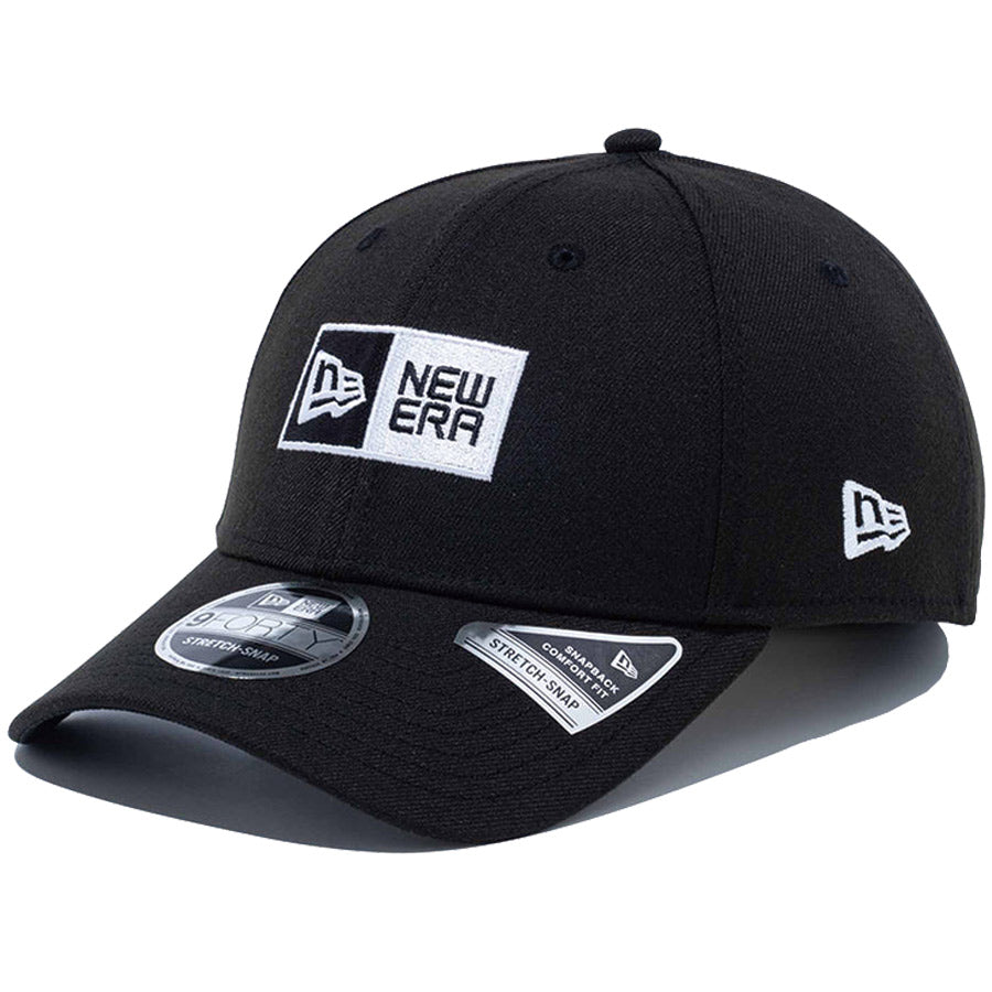 NEW ERA 9FORTY キャップ 正面 ボックスロゴ