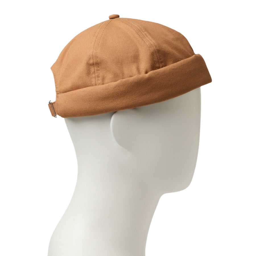 NEW ERA フィッシャーマンキャップ ライトブロンズ 着用 右側面