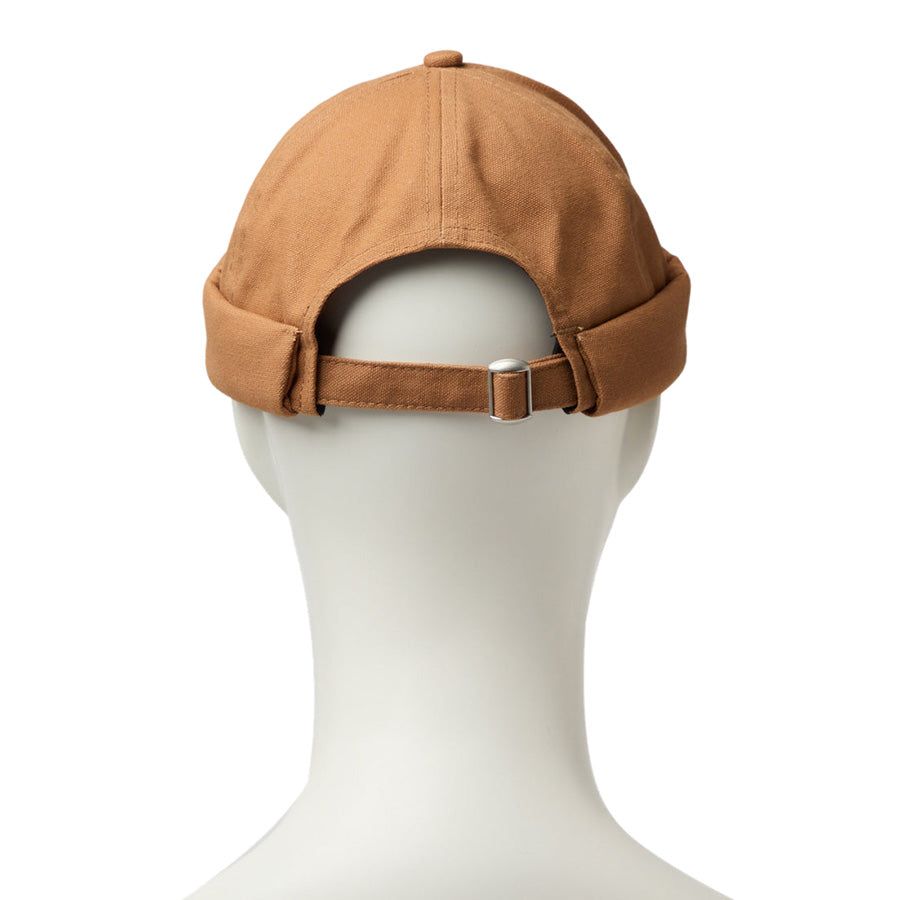 NEW ERA フィッシャーマンキャップ ライトブロンズ 着用 背面