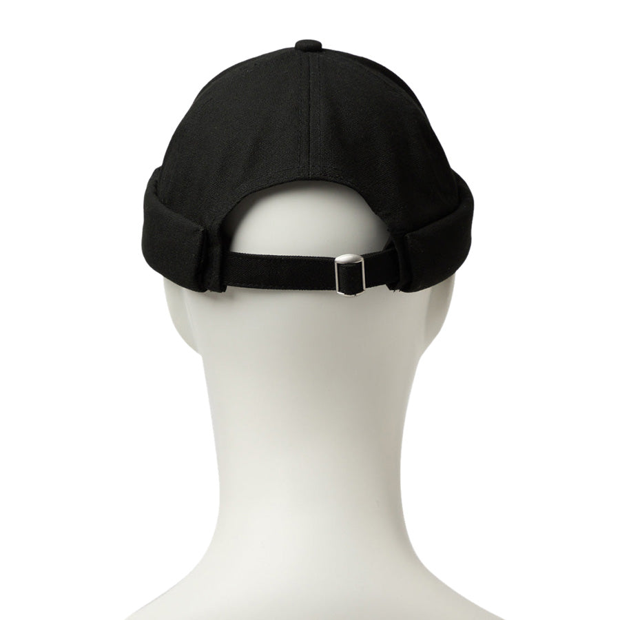 NEW ERA フィッシャーマンキャップ ブラック 着用 背面