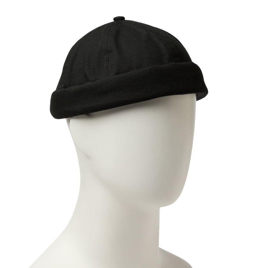 NEW ERA フィッシャーマンキャップ ブラック 着用 右斜め