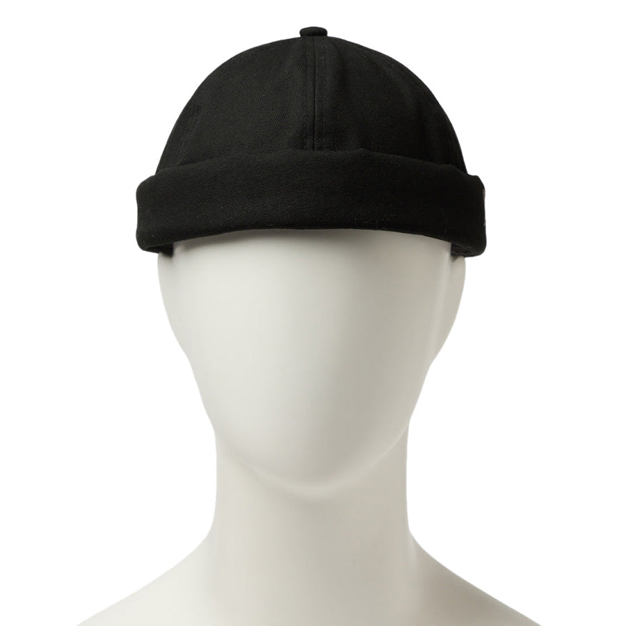 NEW ERA フィッシャーマンキャップ ブラック 着用 正面