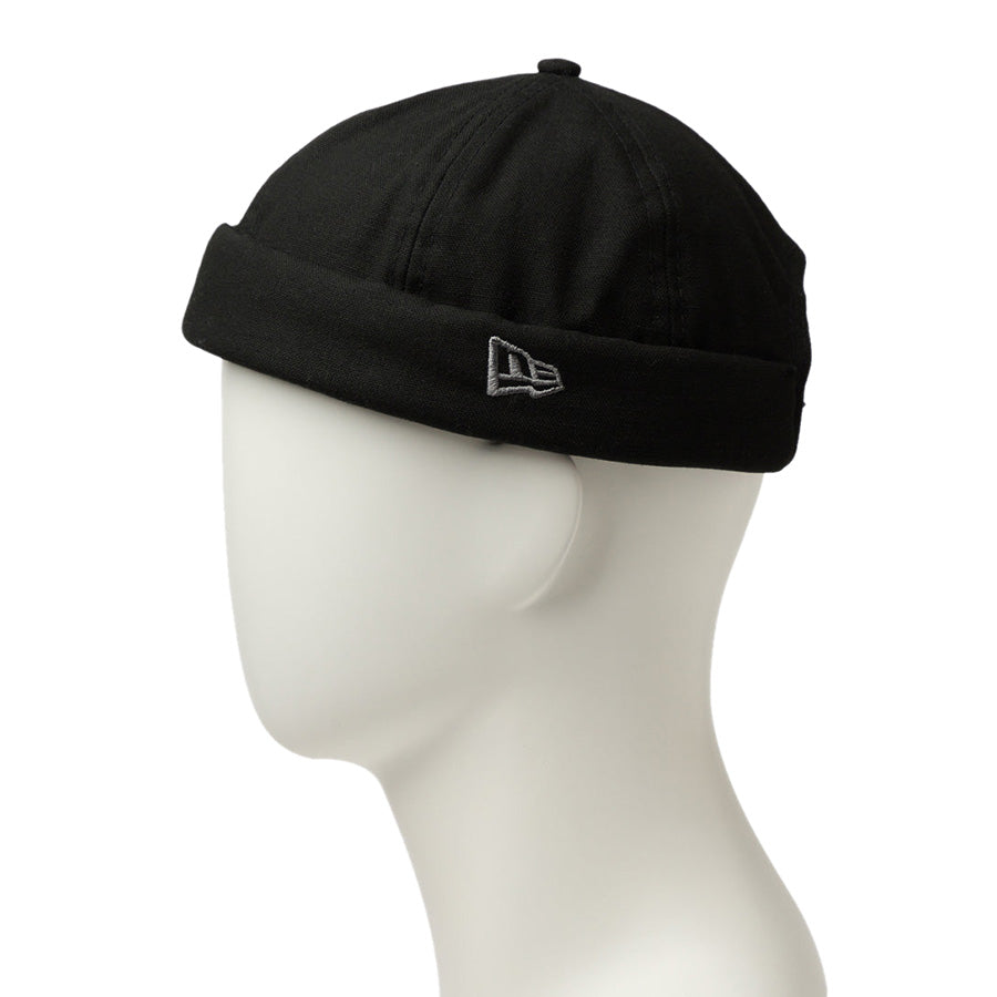 NEW ERA フィッシャーマンキャップ ブラック 着用 側面