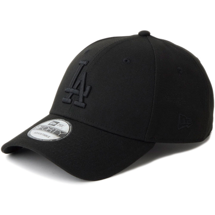 NEW ERA 9FORTY キャップ 左斜め ブラック