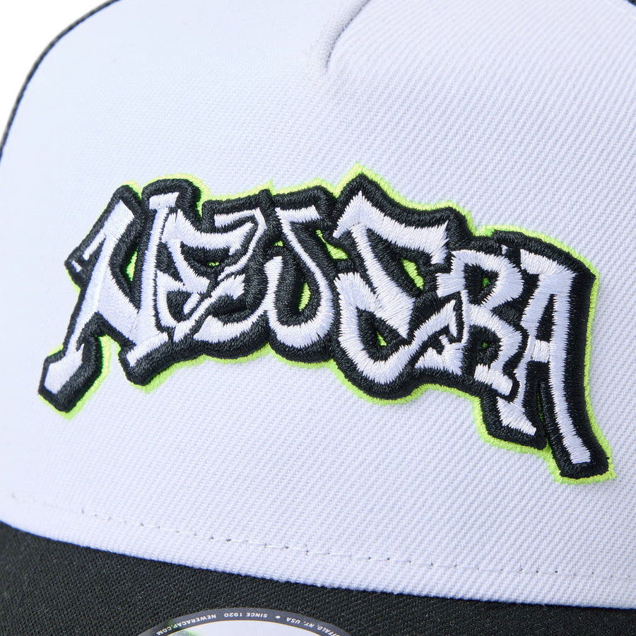 NEW ERA 9FORTY キャップ ロゴ刺繍 詳細