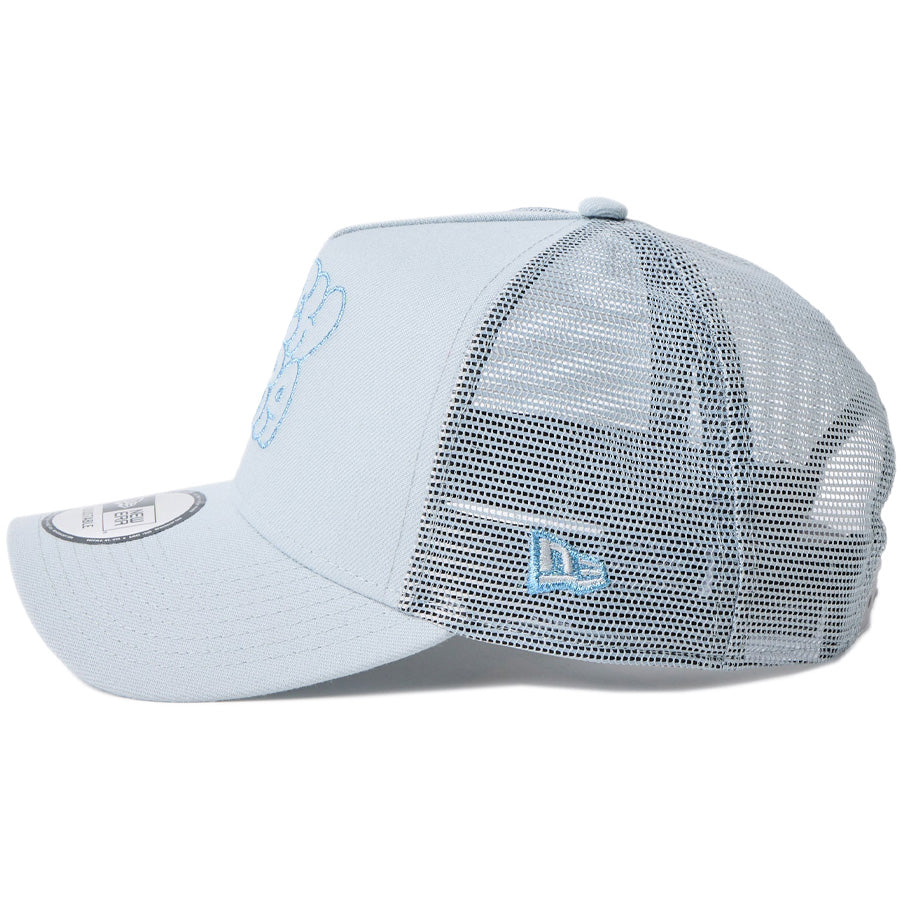 NEW ERA キャップ グレー 左側面